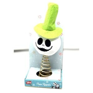 New Nightmare Before Christmas Santa Jack Skellington Snowman Tree Topper 2022